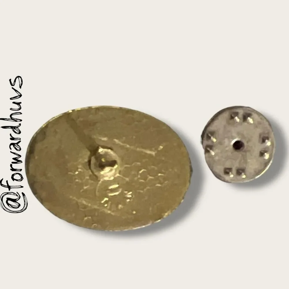 U.S. Navy Oval Lapel Pin – Submarine & Surface Ship